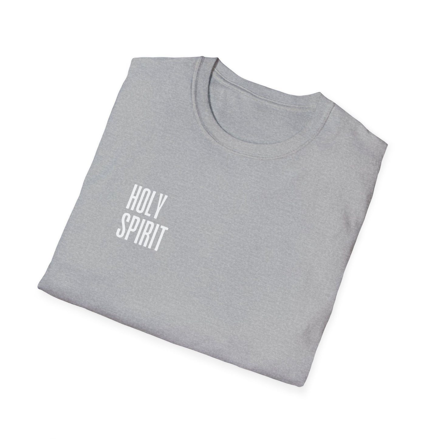 Holy Spirit Unisex Softstyle T-Shirt, Inspirational Tee, Spirit Shirt, Faith-Based Apparel, Church Outfit, Christian Gift