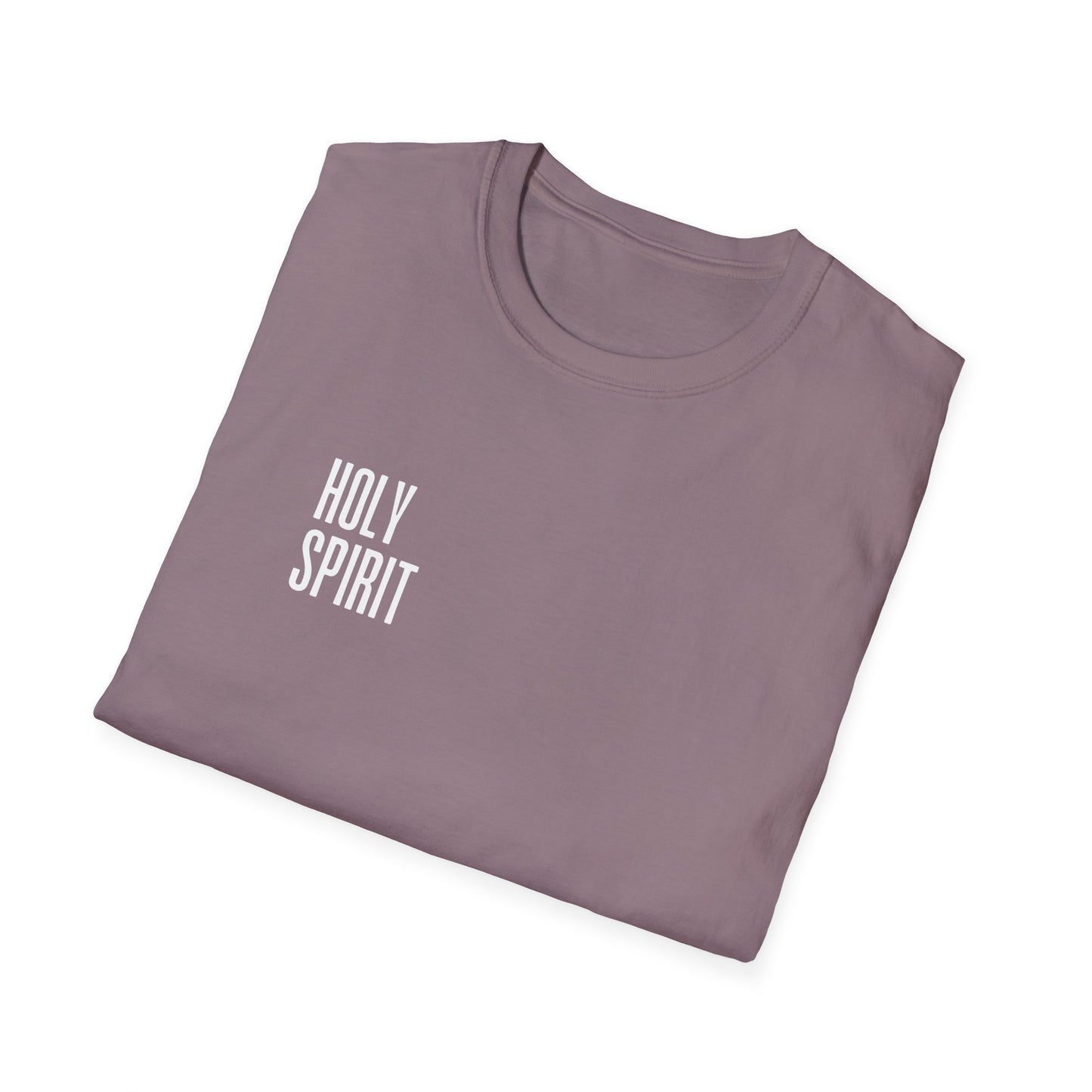 Holy Spirit Unisex Softstyle T-Shirt, Inspirational Tee, Spirit Shirt, Faith-Based Apparel, Church Outfit, Christian Gift