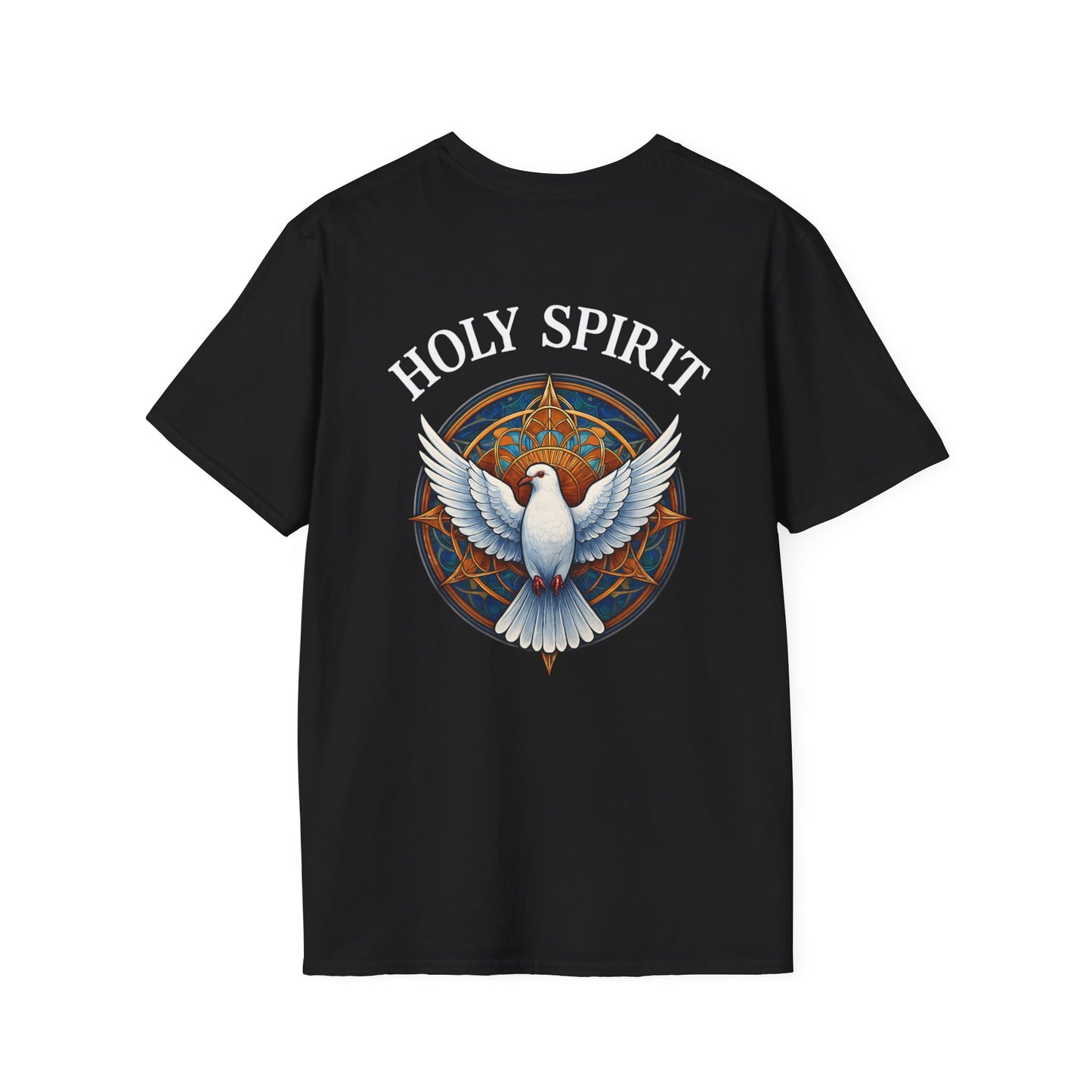 Holy Spirit Unisex Softstyle T-Shirt, Inspirational Tee, Spirit Shirt, Faith-Based Apparel, Church Outfit, Christian Gift