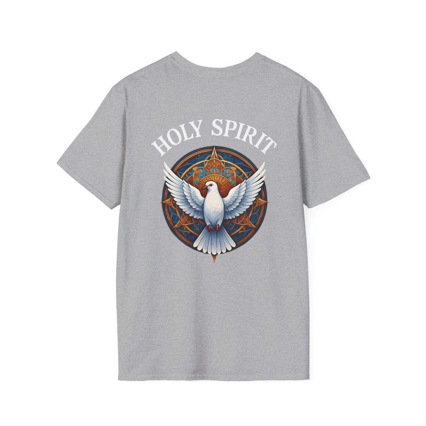 Holy Spirit Unisex Softstyle T-Shirt, Inspirational Tee, Spirit Shirt, Faith-Based Apparel, Church Outfit, Christian Gift