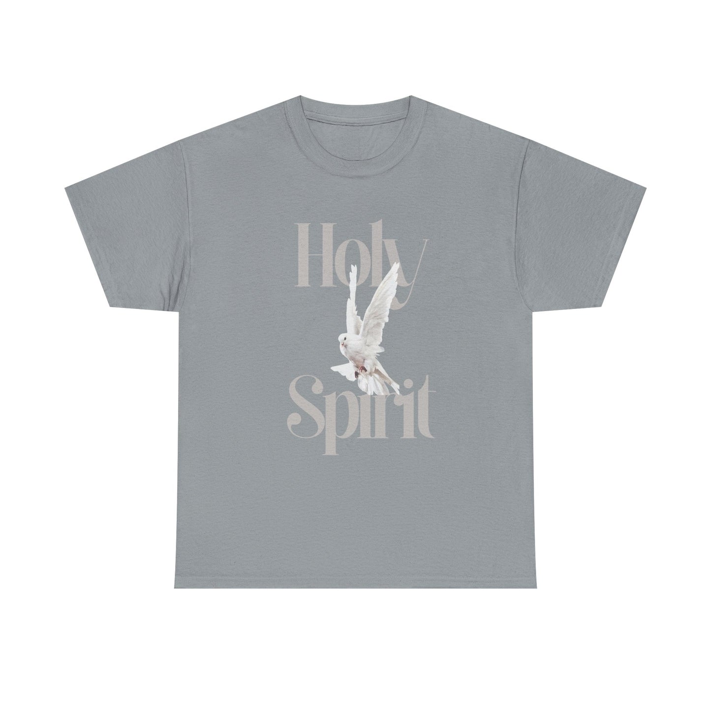 Holy Spirit Unisex Heavy Cotton Tee, Spiritual T-Shirt, Faith Apparel, Inspirational Gift, Christian Clothing, Church Wear