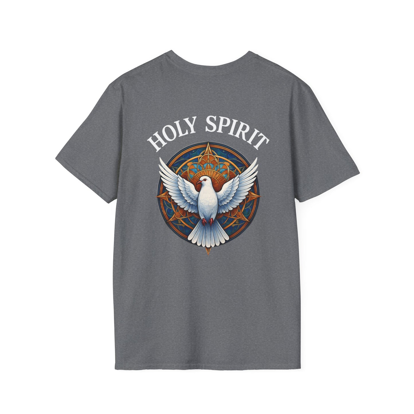 Holy Spirit Unisex Softstyle T-Shirt, Inspirational Tee, Spirit Shirt, Faith-Based Apparel, Church Outfit, Christian Gift