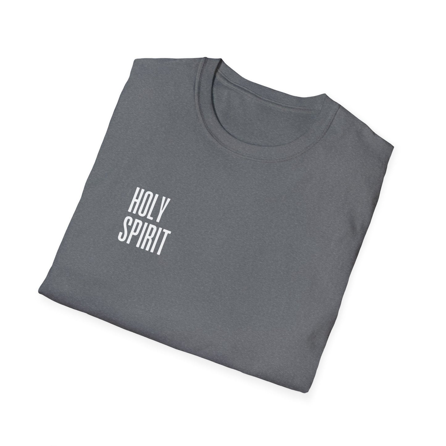 Holy Spirit Unisex Softstyle T-Shirt, Inspirational Tee, Spirit Shirt, Faith-Based Apparel, Church Outfit, Christian Gift