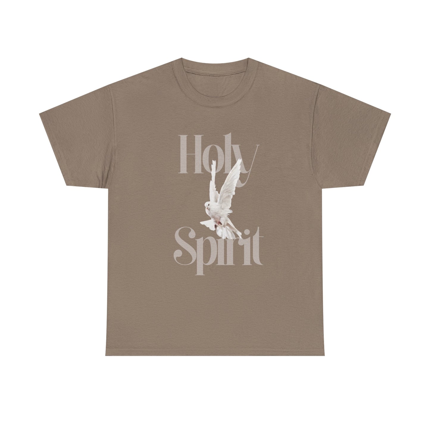 Holy Spirit Unisex Heavy Cotton Tee, Spiritual T-Shirt, Faith Apparel, Inspirational Gift, Christian Clothing, Church Wear