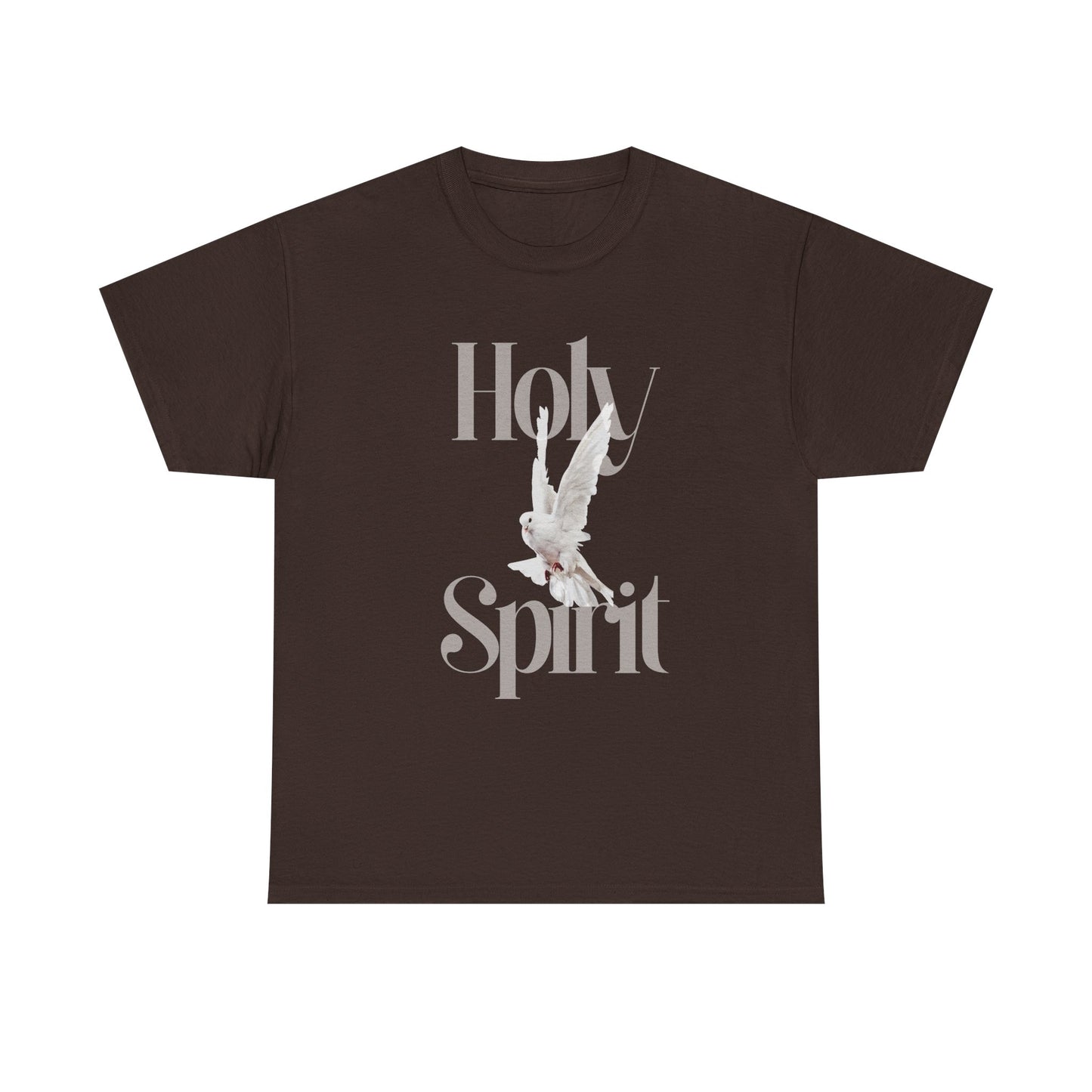 Holy Spirit Unisex Heavy Cotton Tee, Spiritual T-Shirt, Faith Apparel, Inspirational Gift, Christian Clothing, Church Wear
