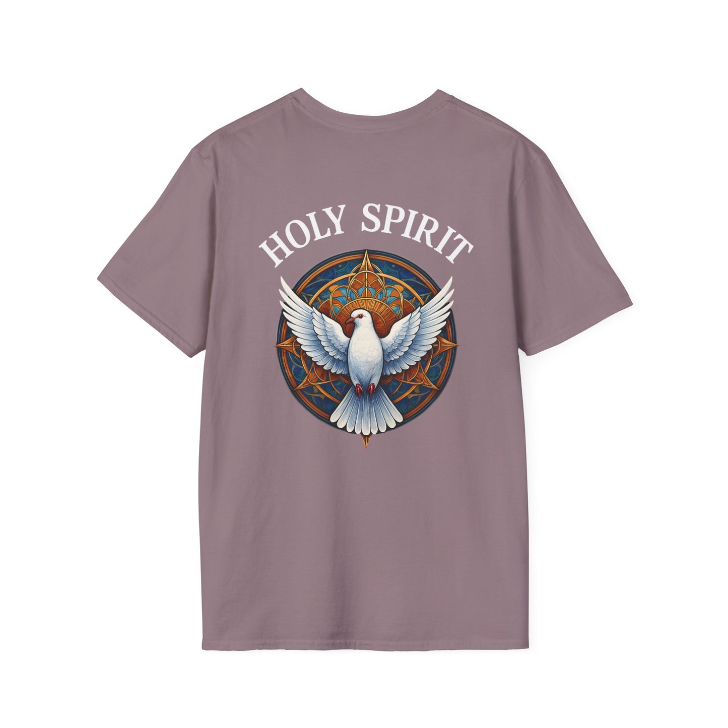Holy Spirit Unisex Softstyle T-Shirt, Inspirational Tee, Spirit Shirt, Faith-Based Apparel, Church Outfit, Christian Gift